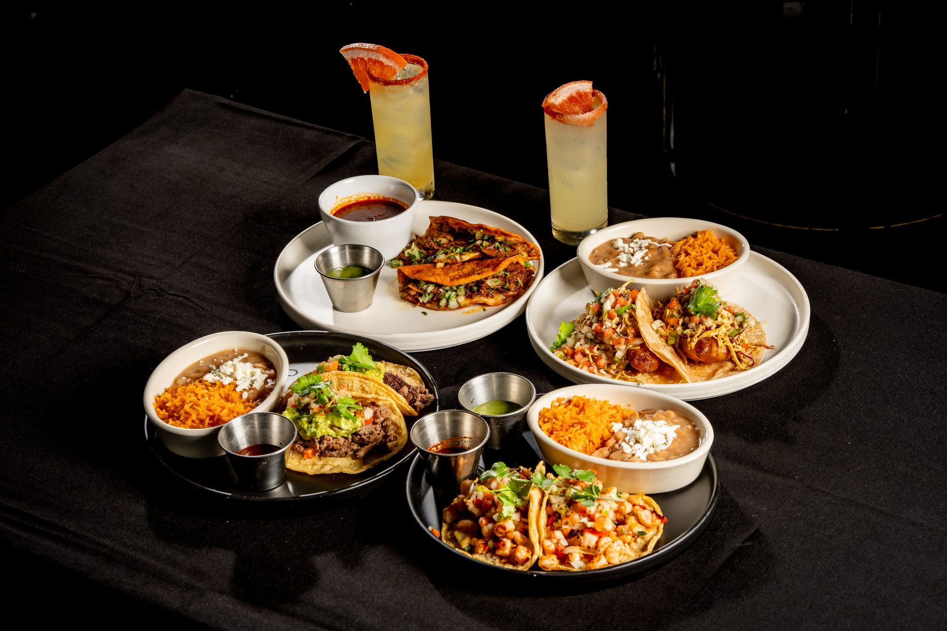 Tacos, crudos and brunch