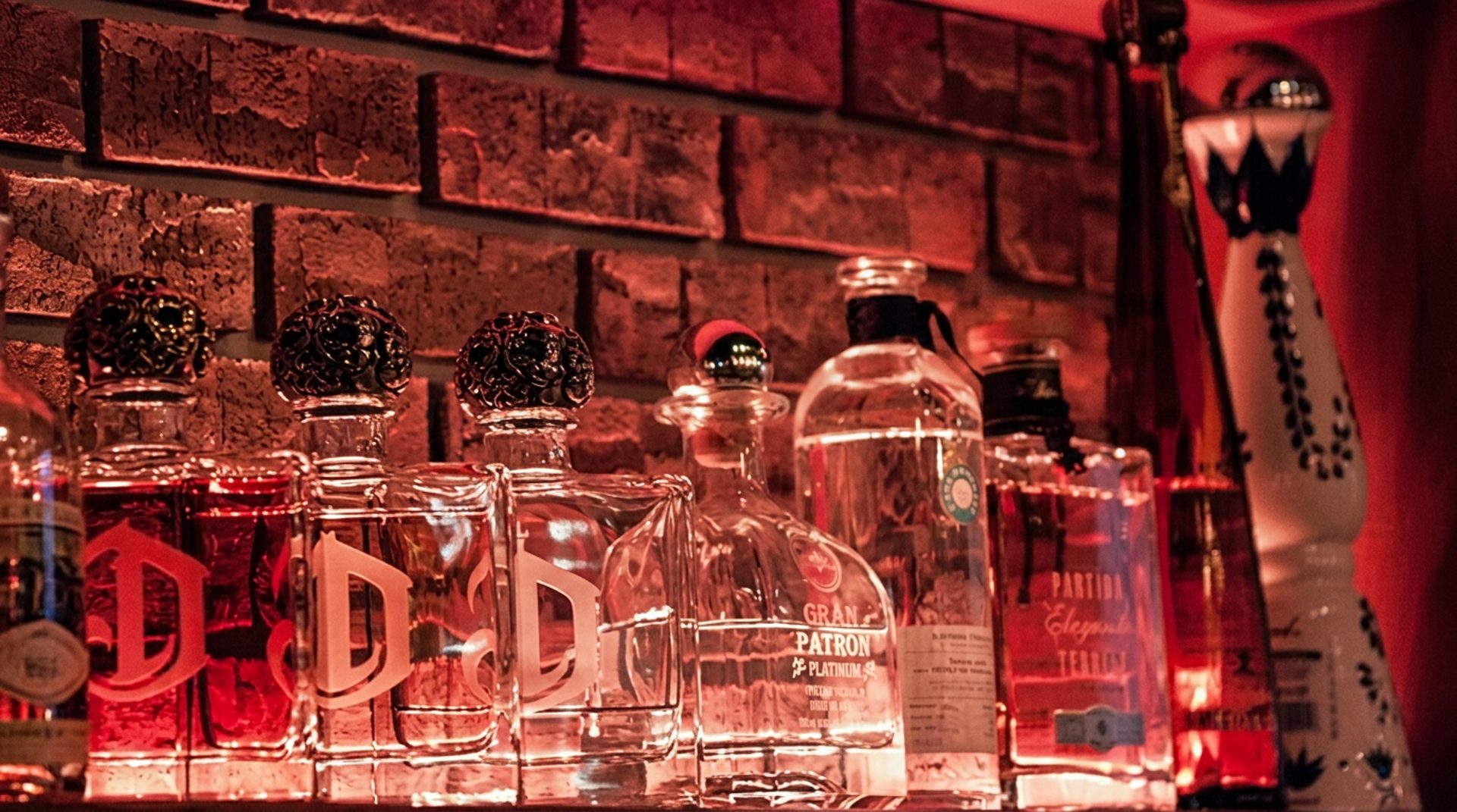 The bar: ~120 tequilas and counting