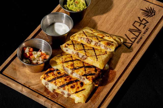 Cheese Quesadilla.