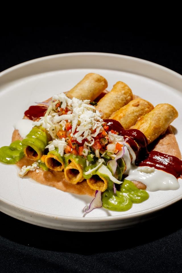 Chicken Tacos.